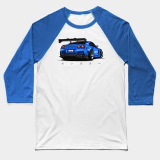 GTR R35 Body Kit (Blue) Baseball T-Shirt